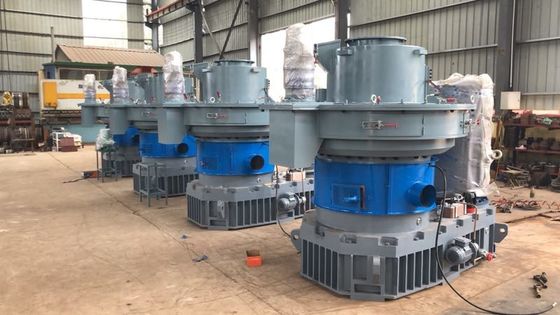 1.5-2t/H Automatic Biomass Pellet Machine Feeding System Pellet Mill For Sawdust