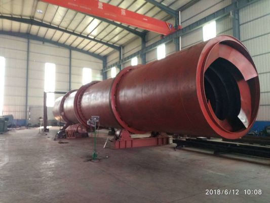 Wood Rotary Drum Dryer Indirect Heating Method Small Sawdust Dryer