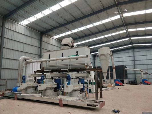 Industrial Pellet Machine With Ring Die Pellet Maker For Pellet Stove