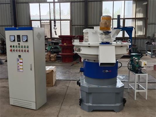 1.5-2t/h 380V Machine à pellets de bois pour le traitement de la biomasse Extrudeuse à pellets de bois