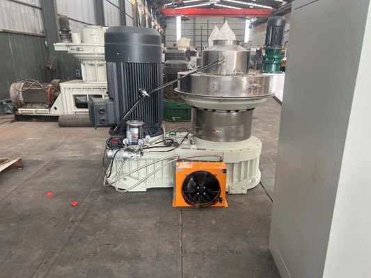 3Phase Biomass Pellet Production Line 220KW Complete Fuel Pellet Making Machine