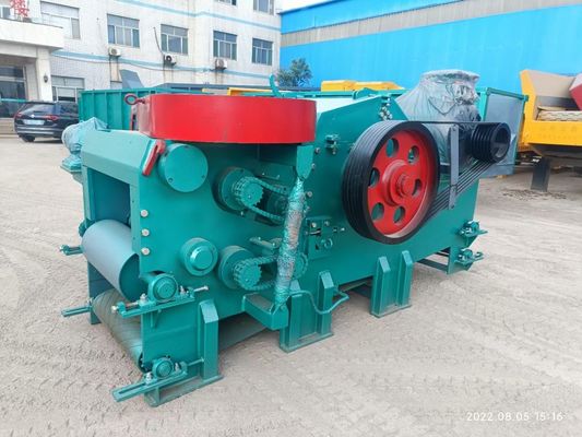 Machine de déchiquetage de bois électrique à charge lourde à 650 tr/min