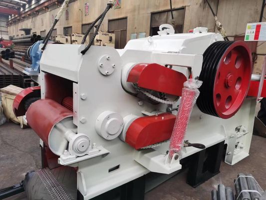 Automatic Wood Chipper Machine Customized Color Branch Chippers Wood