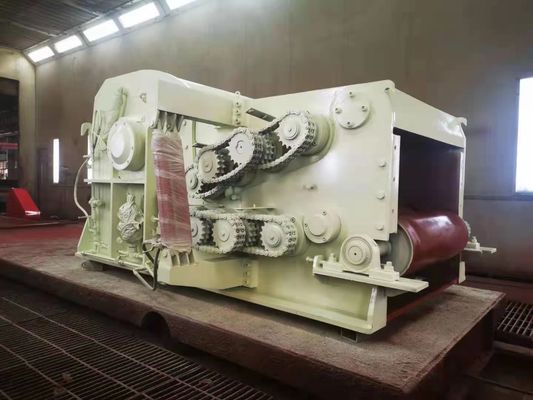 Automatic Wood Chipper Machine Customized Color Branch Chippers Wood