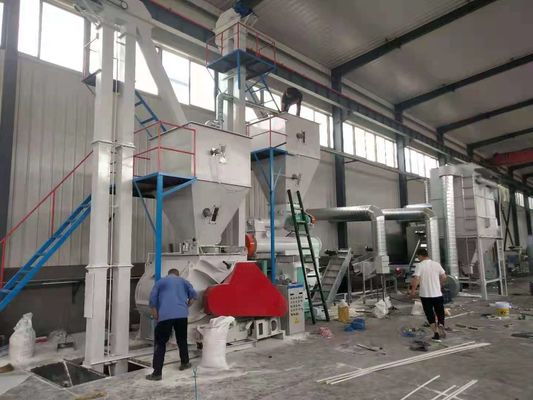 800-1000 kg/h Machine de fabrication de granulés pour volaille Moulin de fabrication de granulés pour fourrage pour bovins