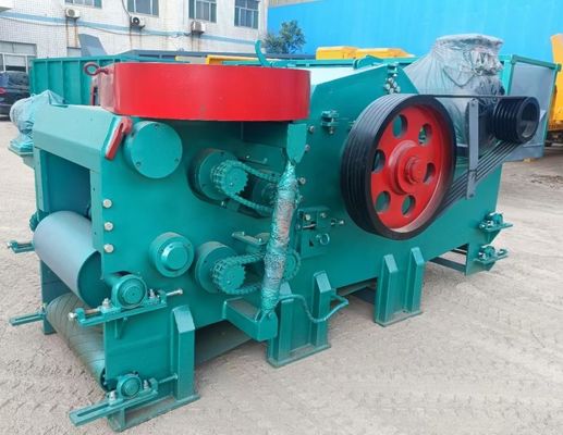 2-20m/S Electric Wood Shredder Customized Color Commercial Wood Chipper