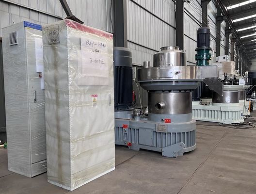 132kw Wood Pellet Manufacturing Equipment 6-10mm Ring Die Pellet Mill