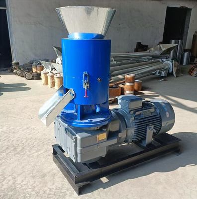 Customized Color Flat Die Wood Pellet Machine For Homemade Wood Pellet Machine