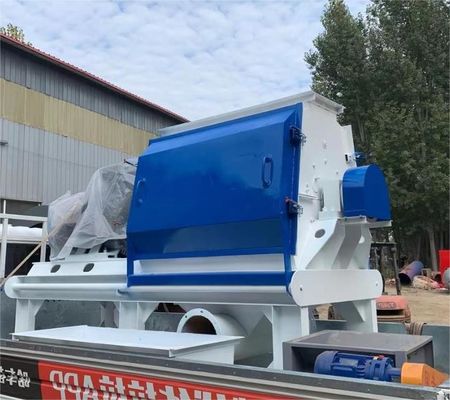 Machine de concassage de bois à grande vitesse moulin à marteaux à copeaux de bois durable