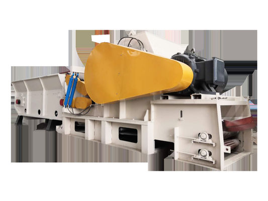 8-15TPH Heavy Duty Electric Chipper Shredder Wooden Crusher Machine 7000kg Weight