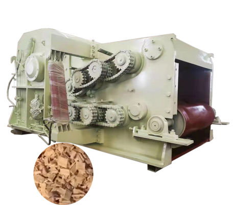 350*700mm Feed Commercial Tree Shredder 110kw Wood Shredder Machine 1 Fixed Knife