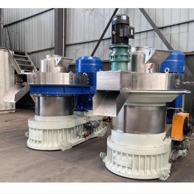 132kw Complete Pellet Production Line 1.5tph Wood Pellet Making Equipment