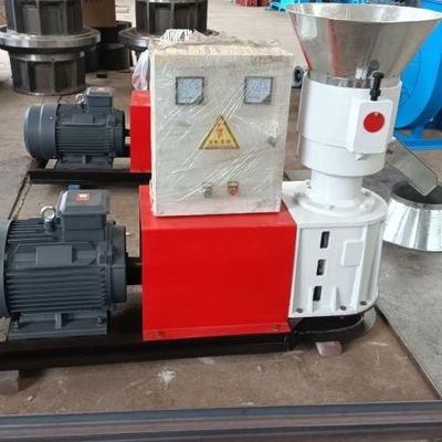 Machine à pelleter de 15 kW 300-500 kg/h Moulin à pelleter à l'alimentation