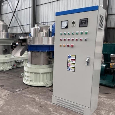Automatic Feeding Biomass Pellet Press Machine 2.5-3.5t/H Grass Pellet Mill