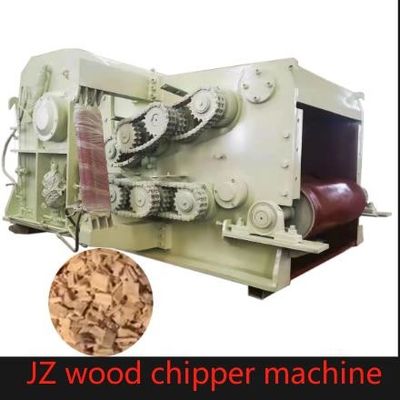 Drum Wood Chipper Machine Wood Chipper Equipment For Crushing Wood Logs Into Chips