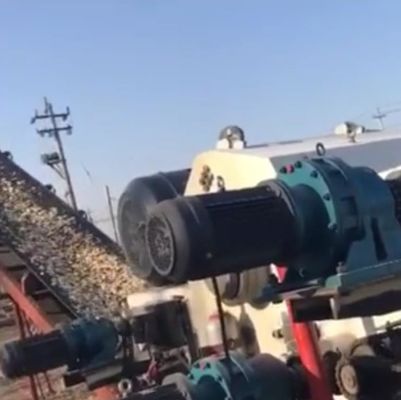 Machine de déchiquetage de bois électrique à charge lourde à 650 tr/min