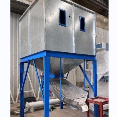 1.5m³ Counter-Flow Pellet Cooler To Cool Down The Pellets From Pellet Mill