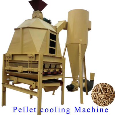 Machine de refroidissement de granulés de bois refroidisseur de granulés de bois industriel Haute efficacité