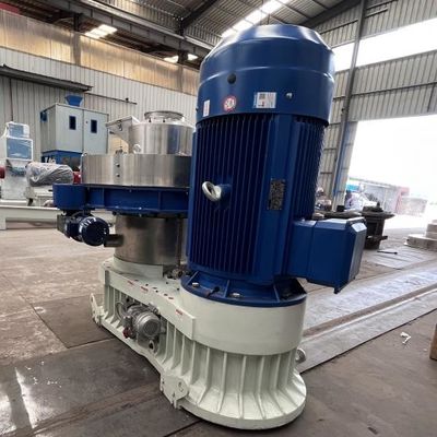 Machine à pellet à base de biomasse industrielle 1,5-2 t/h Machine de fabrication de pellet de bois