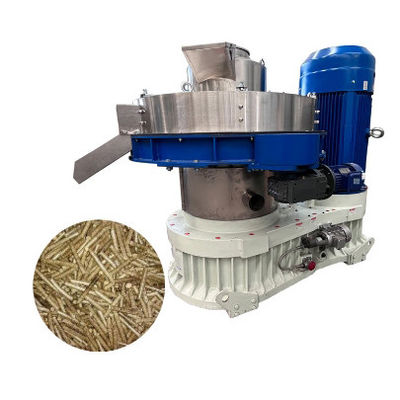 1500 à 2000 kg/h Machine de lubrification à pellets à perçage à anneau