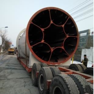 4-37kw Rotary Dryer Machine With Manual Control System Saw Dust Dryer