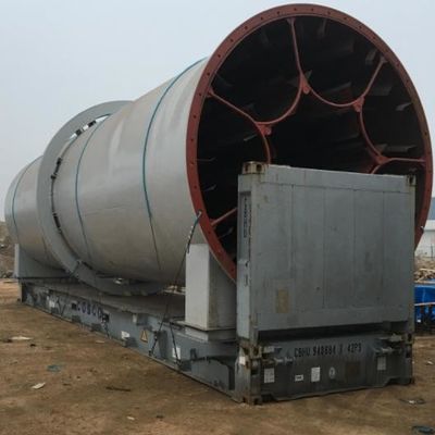 Wood Rotary Drum Dryer Indirect Heating Method Small Sawdust Dryer