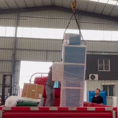 Touch Screen Pellet Packing Machine 20-50KG Filling Range Pellet Bagging Machine