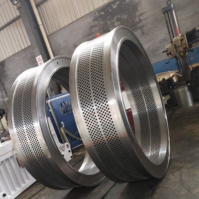 195mm Width Pellet Mill Ring Die Wood Pellet Mill Parts Forging