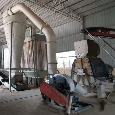 High Speed Wood Hammer Mill Machine Soybean Pod High Safety Electric Wood Hammer Mill