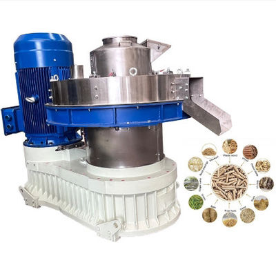 Customized Voltage Biomass Pellet Machine Ring Die Pellets Maker Fast Production Time 3 Working Days