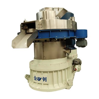 High Efficiency 1.5-2t/h Wood Pellet Production Line Auto Lubrication System Customized Machine Color