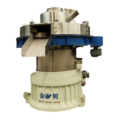 110kw Vertical Ring Die Straw Pellet Machine For Pressing Wood Sawdust Rice Husk Peanut Shell Production