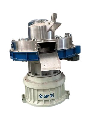 Precision 1500-2000Kg/h Rice Husk Wood Pellet Mill With 2pcs Alloy Steel Rollers