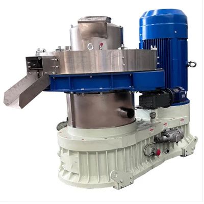 2 Gears Double Layer Pellet Machine With Grease Pump For Roller Bearing Lubrication