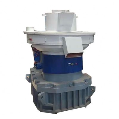 Tea Waste Raw Material Wood Pellet Machine With 2pcs Rollers And 3 Phases Voltage