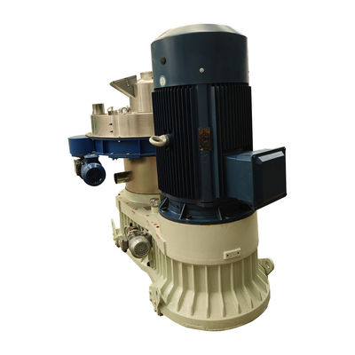 Industrial Wood Pellet Machine With 2pcs Rollers And Automatic Grease Pump Lubrication