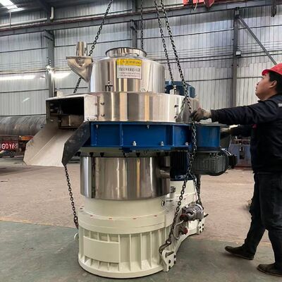 XGJ700 Ring Die Wood Pellet Machine 160kW 1.2–1.8 T/H Industrial Biomass Pellet Mill for Large-Scale Production