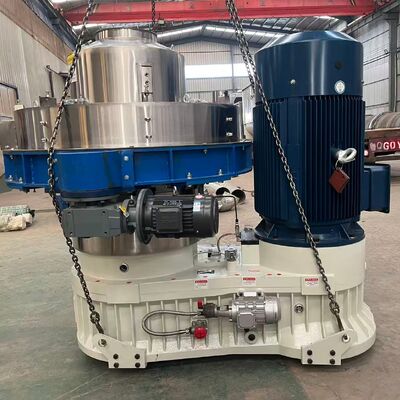 High-Efficiency Wood Pellet Mill | 700-1000 kg/h Output for Biomass Fuel Animal Feed Pellets