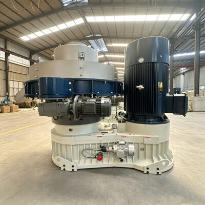 XGJ700 Wood Pellet Machine 160KW Industrial Ring Die Pellet Mill | 1.2-1.8T/H Biomass Pellet Press for Sawdust Wood Waste Agri Residue Recycling