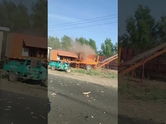 3600 Disc Roots Crusher Customized Color Wood Chipper Shredder Machine